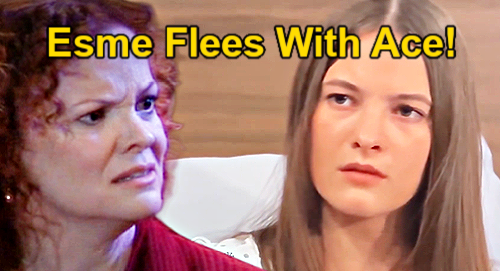 General Hospital Spoilers: Esme Flees with Ace – Behind-the-Scenes Leak Points to Search for Missing Mom & Son?