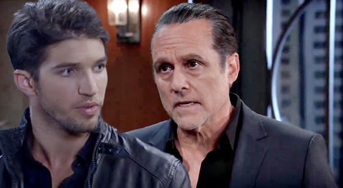 General Hospital Spoilers- Morgan Visits Sonny from Beyond the Grave, Warns Dad Not to Trust Ava?