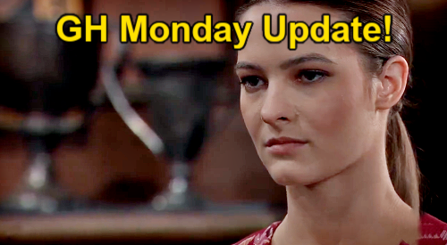 General Hospital Spoilers Monday July Update Esme Questions Bio Mom Dna Proof Sonny