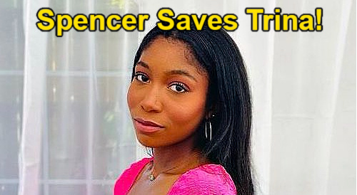 General Hospital Spoilers Spencer Saves Trina From Hook Attack Released Just In Time For 3011