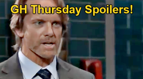 General Hospital Spoilers Thursday February 22 Sonnys Fierce Interrogation Maxies