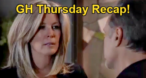 General Hospital Spoilers Thursday January Recap Carly Misses Old Sonny Liesl Hunts