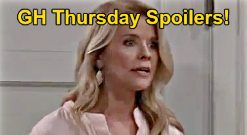 General Hospital Spoilers Thursday July Sasha Restrained Terrified Felicia S Shocking