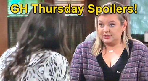 General Hospital Spoilers Thursday March Kristina Finds Shocking Clue Maxie S Mission