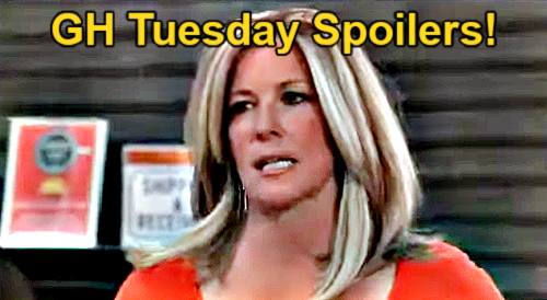 General Hospital Spoilers: Tuesday, May 7 Carly Spies on Jason & John, Sonny’s Offer Rejected, Heather’s Visitor