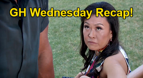 General Hospital Spoilers Wednesday August Recap Selina S Mob Order Traps Curtis Carly