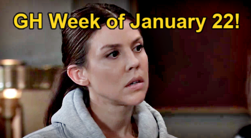 General Hospital Spoilers Monday January Esmes Prison Visit Nina Spirals Lauras Custody