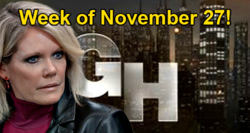 General Hospital Spoilers Week Of November 27 Carlys Weird Encounter Cody To The Rescue And 4257