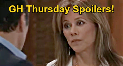 General Hospital Thursday, July 11 Spoilers: Ava’s Way to Block Sonny, Heather Rejects Freedom, Alexis’ Custody Case