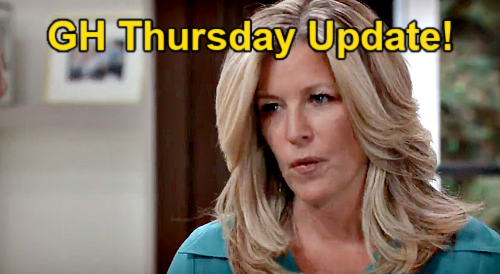 General Hospital Update: Wednesday, September 13 – Carly Calls Sonny a Liar - Sasha Missing - Criminal Blame Game