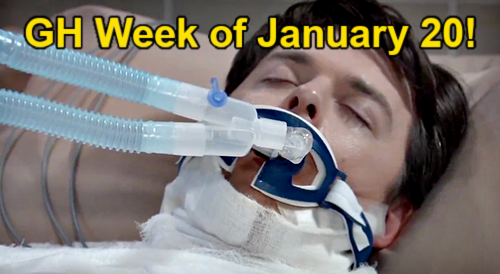 General Hospital Week of January 20: Michael’s Sad Goodbye, Willow’s Huge Decision and Sonny’s Medical Drama