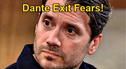 General Hospital’s Dominic Zamprogna Addresses Exit Fears – Responds to Fans After Dante Departure Panic