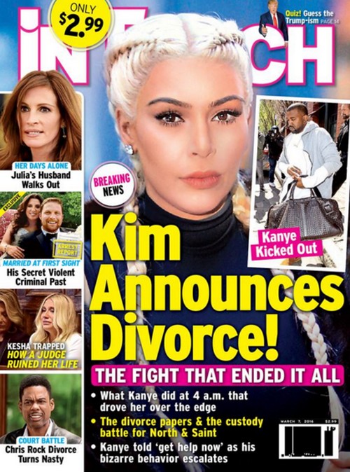 Kim Kardashian Divorce Official Announcement: Kanye West Kicked Out, Custody Battle Over North And Saint Begins