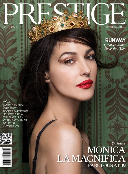 Monica Bellucci Covers Prestige Hong Kong and Opens Up About Love, Life ...