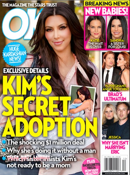 Kim Kardashian Is Adopting A Baby (Photo) | Celeb Dirty Laundry