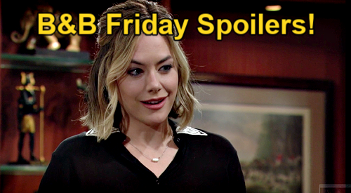 The Bold and the Beautiful Friday, May 31 Spoilers: Katie Panics Over Luna Daddy Drama, Steffy Not Afraid of Hope’s Threat