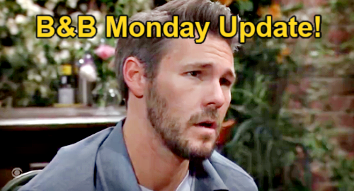 The Bold and the Beautiful Monday, August 12 Update: Bill & Baker Face Off, Liam Smells Trouble and Poppy’s Harsh Reality