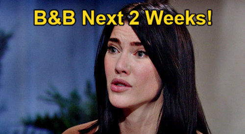 The Bold and the Beautiful Next 2 Weeks: Liam & Finn’s Faceoff – Luna’s Plan Derailed – More Sheila Problems for Steffy