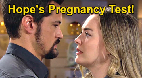 The Bold And The Beautiful Spoilers: Hope’s Pregnancy Test Changes ...