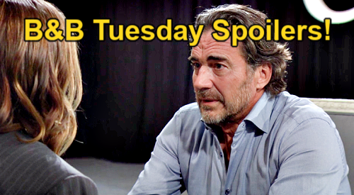 The Bold and the Beautiful Spoilers Tuesday, October 1: Ridge Refuses to Accept Taylor’s Diagnosis,  Brooke Snaps at Steffy