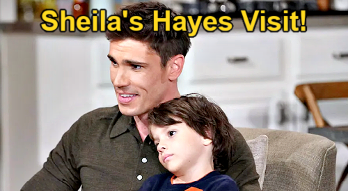 The Bold and the Beautiful Spoilers: Finn Allows Sheila & Hayes’ Bonding Time, Steffy Fumes Over Secret Visit?