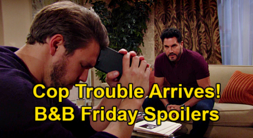 The Bold And The Beautiful Spoilers: Friday, April 23 – Cop Trouble For ...