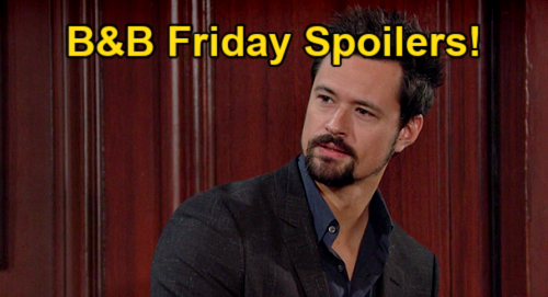 The Bold And The Beautiful Spoilers: Friday, May 19 – Thomas Overhears ...