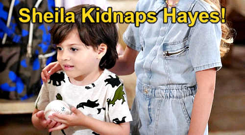The Bold and the Beautiful Spoilers: Hayes Disappears – Sheila Kidnaps Grandson Thanks to Fake Demise?