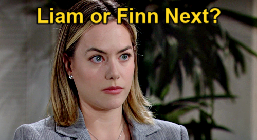 The Bold and the Beautiful Spoilers: Is B&B Pushing Hope Toward Liam or Finn, Which Man Next After Thomas?