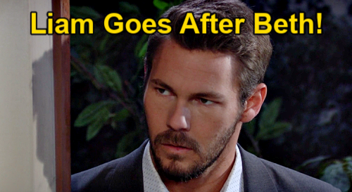 The Bold And The Beautiful Spoilers: Liam Threatens Beth Custody Feud ...