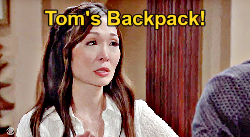 The Bold and the Beautiful Spoilers: Luna Finds Tom’s Backpack in Poppy’s Apartment, Reels Over Letters