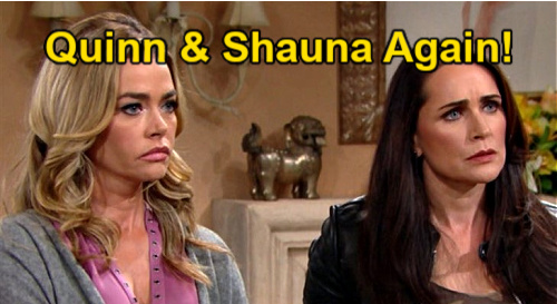 The Bold And The Beautiful Spoilers Quinn And Shauna Revive Connection Brooke Targeted Again Celeb Dirty Laundry