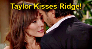 The Bold And The Beautiful Spoilers: Taylor Kisses Ridge – Shocks ...