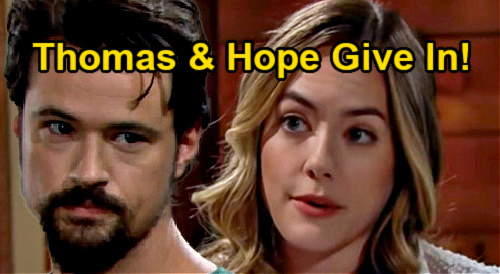 The Bold And The Beautiful Spoilers: Thomas & Hope's Perfect Passion ...