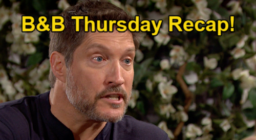 The Bold And The Beautiful Spoilers Thursday January 27 Recap Liam Fears Deacons Endgame 5014