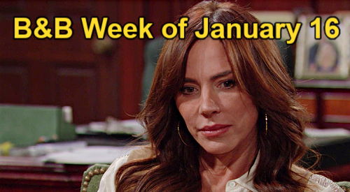 The Bold And The Beautiful Spoilers: Week Of January 16 – Taylor ...