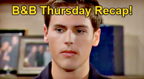 The Bold and the Beautiful Thursday, August 1 Recap: Will Rejects New Family & Storms Out, Hope’s Plan Backfires