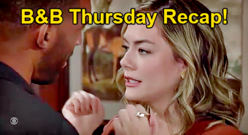 The Bold and the Beautiful Thursday, January 30 Recap: Poppy Says Finn NOT Luna's Father, Hope Fangirls Over Daphne