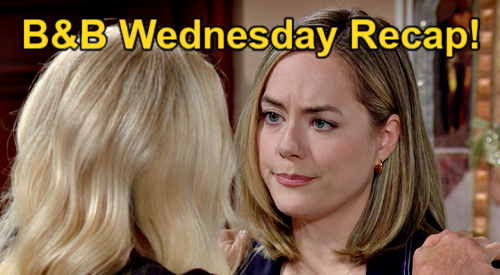 The Bold and the Beautiful Wednesday, August 21 Recap: Taylor Overhears Hope’s Betrayal, Steffy’s Time Away from Finn