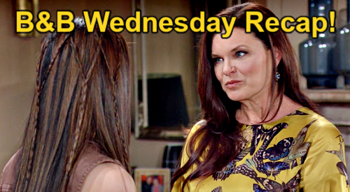 The Bold and the Beautiful Wednesday, June 12 Recap: Poppy Marks Territory & Pushes Katie Away