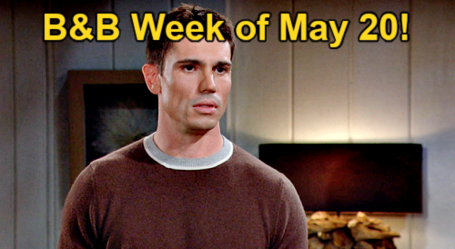 The Bold and the Beautiful Week of May 20 Finn’s Torn Heart, Deacon & Sheila’s Wedding Day, Steffy & Hope Feud