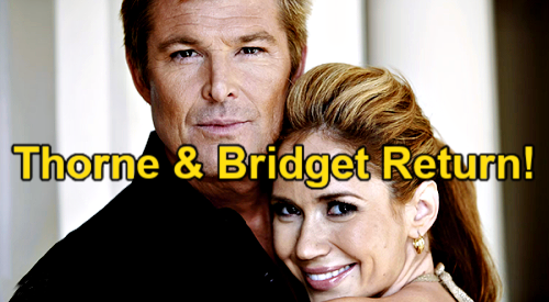 The Bold And The Beautiful: Thorne & Bridget Return For Eric's Tragedy ...