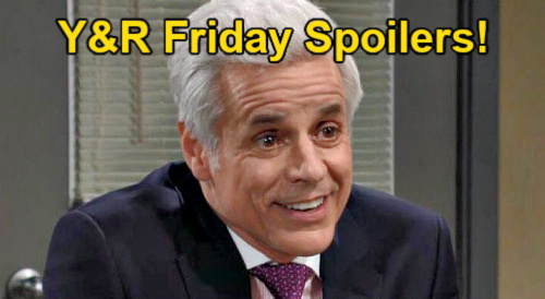 The Young and the Restless Spoilers: Friday, May 12 – Michael’s Twist of Fate – Jack’s Puzzling News – Devon’s Change of Heart