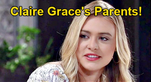 The Young and the Restless Spoilers: Who Are Claire Grace's Parents -  Cameron Kirsten & Grace Turner's Daughter? | Celeb Dirty Laundry