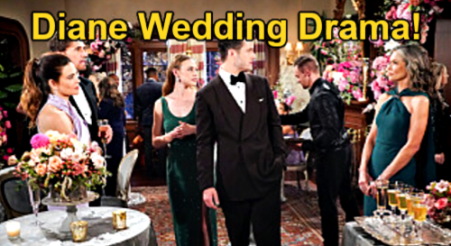 The Young and the Restless Spoilers: Diane Causes Wedding Reception Drama, Interrupts Kyle & Claire’s Date