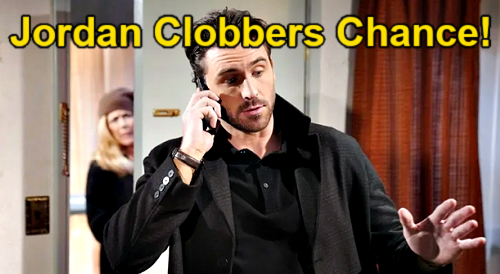 The Young and the Restless Spoilers: Jordan Clobbers Chance in Surprise Motel Attack?