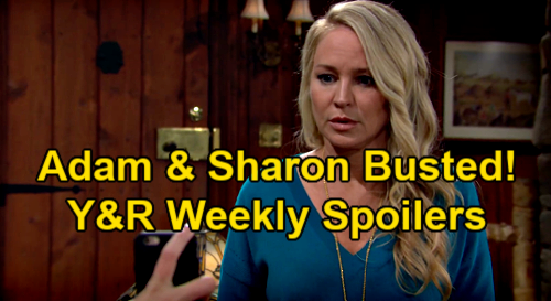 The Young And The Restless Spoilers Week Of February 22 Adam Sharon Busted Kyle S Son Mission Summer S Disturbing Warning Celeb Dirty Laundry