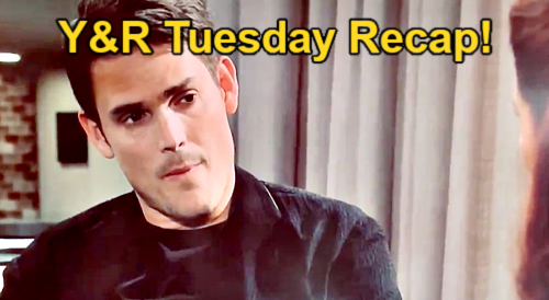 The Young and the Restless Tuesday, July 9 Recap: Adam Lies as Sally Suspects Chelsea Trouble, Claire’s Last Name Change