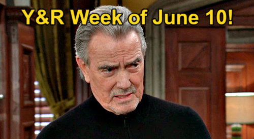 The Young and the Restless Week of June 10: Tucker’s Rescue, Victoria’s Romantic Snag, Diane’s Fury and Victor’s Control