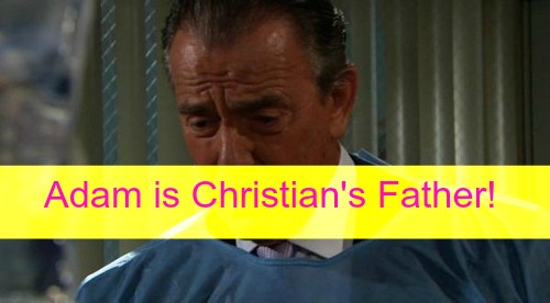 The Young and the Restless (Y&R) Spoilers: Shocking Reveal - Adam IS Christian's Father, Sage's Baby Daddy!